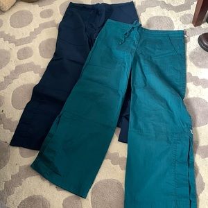 Be Present XXXS cropped side slit pants